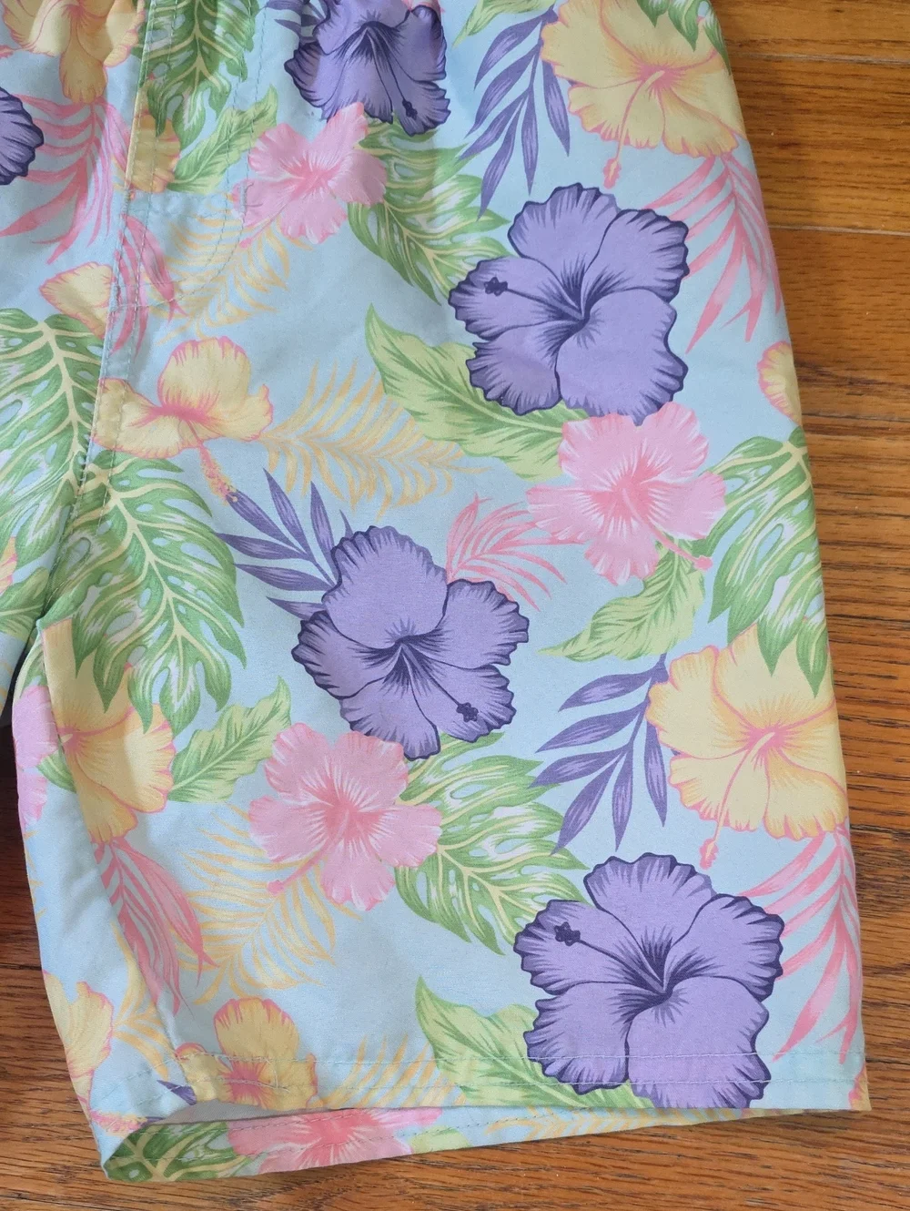 Ruggedbutts Swim Truck Size 8 Hawaiian Floral